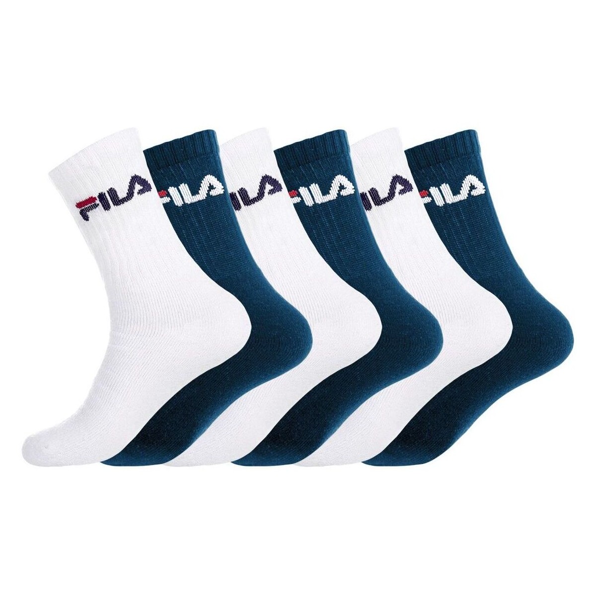 Visiter la boutique FilaFila Lot de 6 paires de chaussettes invisibles à rayures colorées pour homme 
