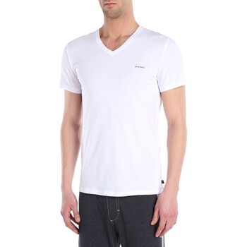 Vêtements Homme T-shirts manches courtes Diesel Tee-shirt Blanc
