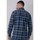 Vêtements Homme Chemises manches longues Petrol Industries SIL4210 6142 BUSHWICK Bleu