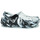 Chaussures Sabots Crocs CLASSIC MARBLED CLOG Noir / Blanc