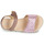 Chaussures Fille Sandales et Nu-pieds Geox J SANDAL HAITI GIRL White / Pink