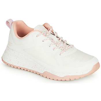 Chaussures Femme Baskets basses Skechers BOBS SQUAD 3 White / Pink