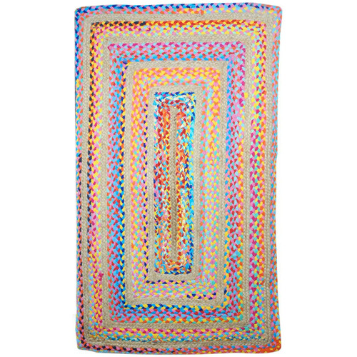 Désir De Fuite Tapis Signes Grimalt Tapis rectangulaire 90 x 150 cm Multicolore