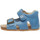 Chaussures Bougeoirs / photophores Falcotto Sandales en cuir avec boucle et velcro BEA Bleu
