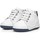Chaussures Garçon Baskets mode Falcotto Baskets lacées en nappa bicolore ADAM Blanc