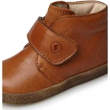 Boots Garçon Falcotto CONTE VL-Chaussures en nappa avec velcro marronclair - Chaussures Boot Enfant 70 