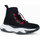 Chaussures Homme Vent Du Cap Basket fashion montante Basket 355 noir Noir