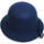 Accessoires textile Femme Chapeaux Chapeau-Tendance Chapeau cloche AZIAN Bleu