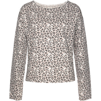 Vêtements Femme Sweats Lascana Sweat shirt Loungewear Leopard
