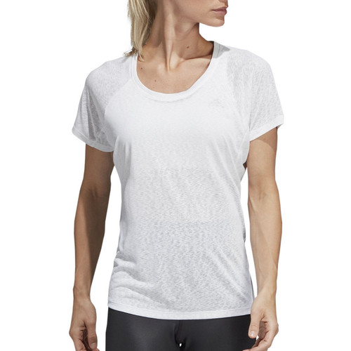 Vêtements Femme T-shirts manches courtes adidas Originals DQ3142 Blanc