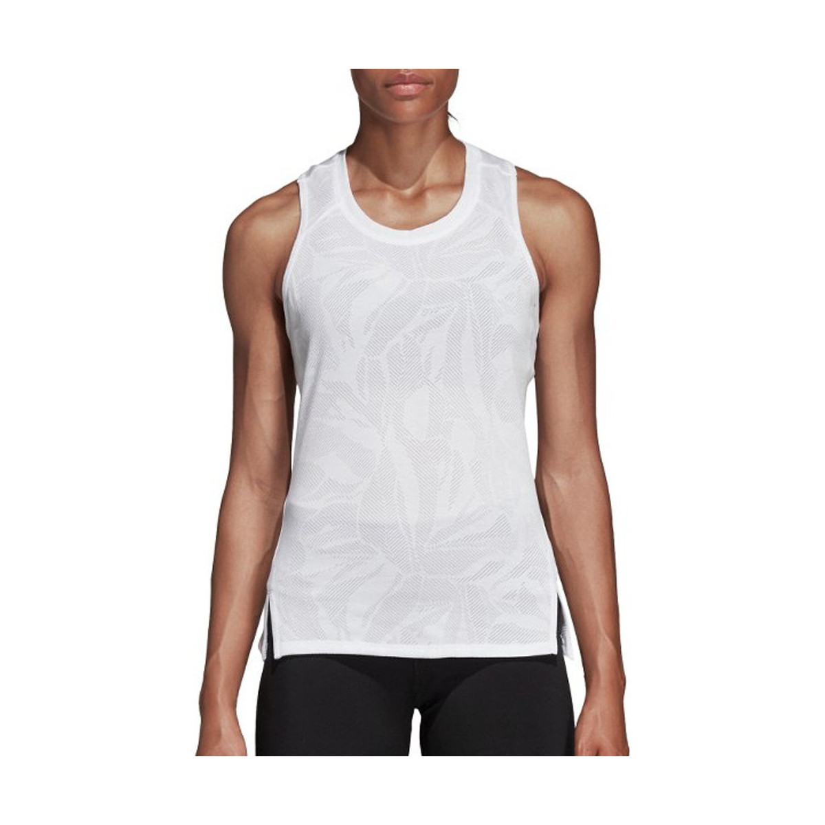 Vêtements Femme Débardeurs / T-shirts sans manche adidas Originals DQ3153 Blanc