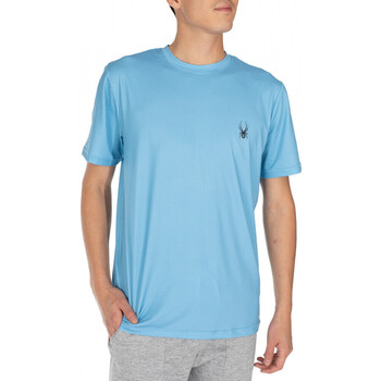 Vêtements Homme T-shirts manches courtes Spyder T-shirt de sport - Quick Dry Bleu horizon