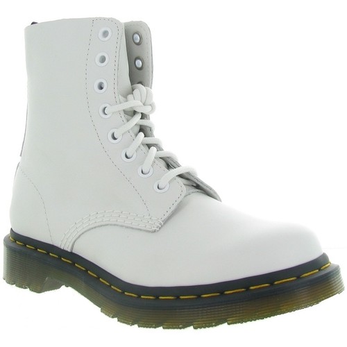 Chaussures Femme Bottines Dr. bout Martens PASCAL VIRGINIA Blanc