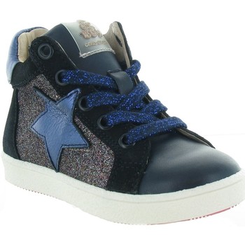 Chaussures Fille Baskets montantes Acebo's 5540 Bleu