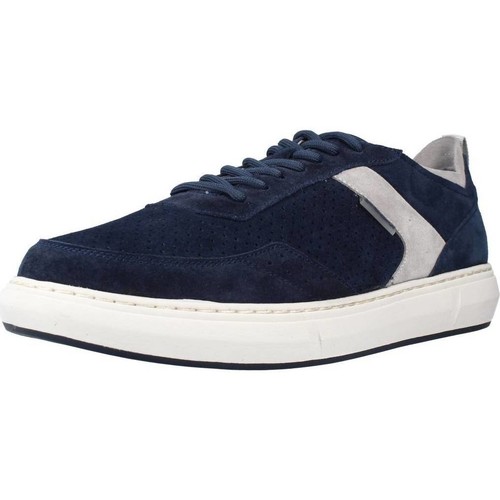 Chaussures Stonefly RAPID 12 VELOUR Bleu - Chaussures Baskets basses Homme 85 