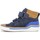 Chaussures Garçon Baskets basses Shoo Pom PITCH BISCRATCH Bleu