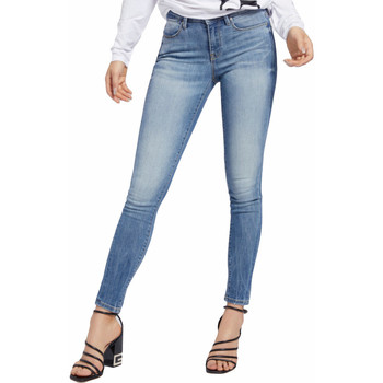 Vêtements Femme brede Jeans Guess Logo triangle Bleu