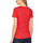 Vêtements Femme T-shirts manches courtes Guess Classic logo triangle Rouge