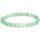 Montres & Bijoux Bracelets Phoenix Import Bracelet élastique pierres d'Aventurine Vert