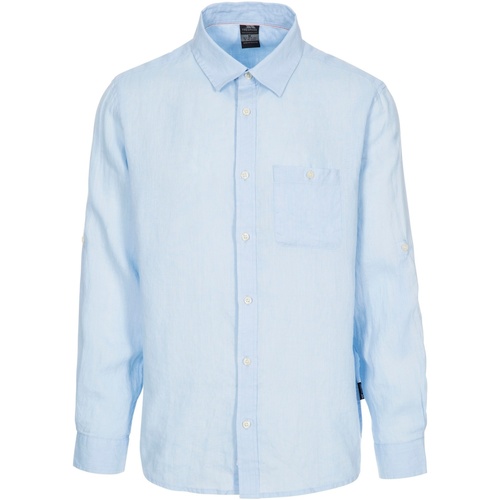Vêtements Homme Chemises manches longues Trespass TP4781 Bleu