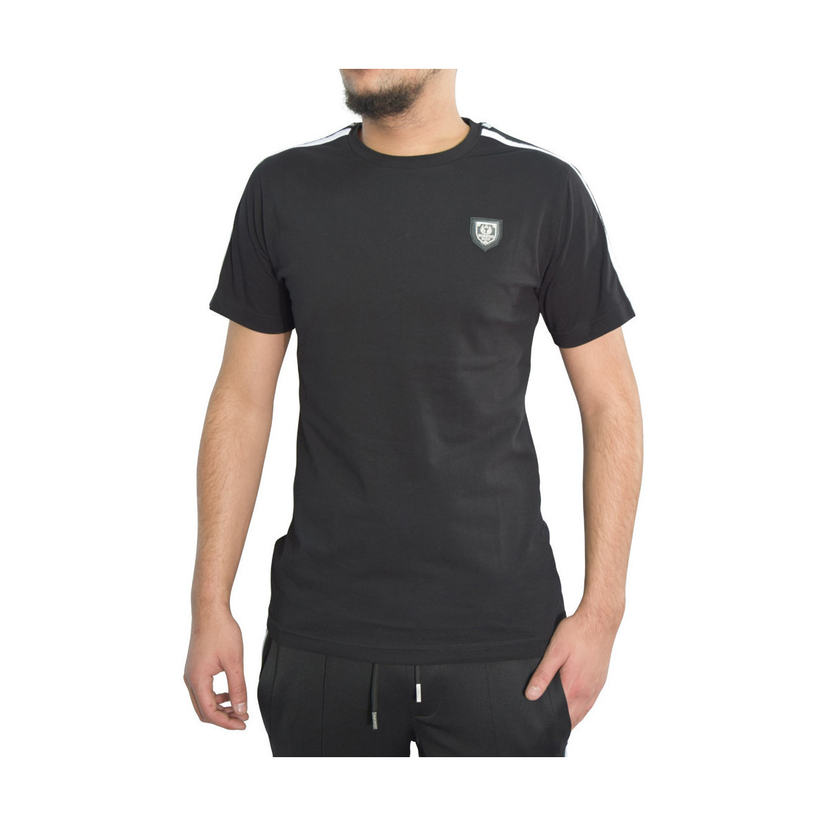Vêtements Homme T-shirts & Polos Horspist Tshirt  noir - JAN M500 BLACK Noir