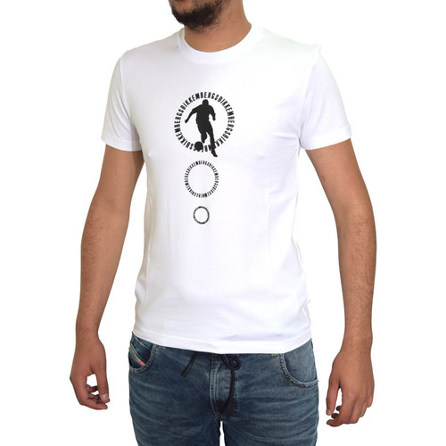 T-shirt Blanc T-shirt Bikkembergs pour homme en coloris Blanc Homme Vêtements T-shirts T-shirts à manches courtes 