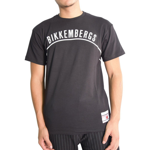 Vêtements Homme Utilisez au minimum 1 lettre majuscule Bikkembergs T-shirt  Noir Noir