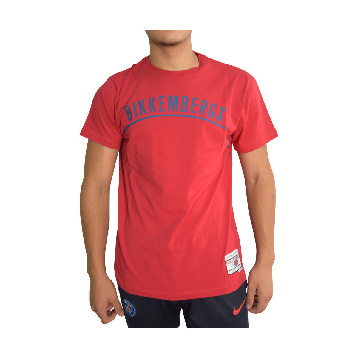 Vêtements Homme T-shirts & Polos Bikkembergs T-shirt Ile Rouge Rouge