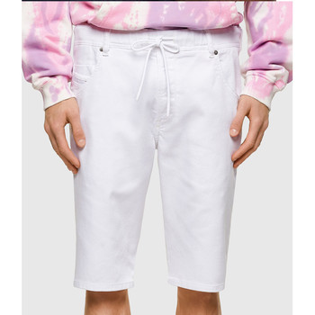 Vêtements Homme long-sleeve Shorts / Bermudas Diesel long-sleeve Shorts  Blanc Blanc