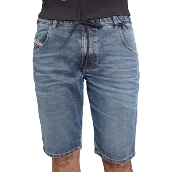 Vêtements Homme long-sleeve Shorts / Bermudas Diesel long-sleeve Shorts  Bleu Bleu