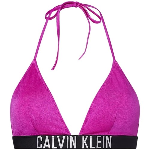 Vêtements Femme Maillots / Shorts de bain Calvin Klein Jeans skinny Bralette haut bikini  ref 54027 VRS Su Rose