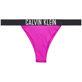 Vêtements Femme Maillots de bain séparables Calvin Klein Jeans Bas de bikini brésilien  ref 54028 VRS Rose