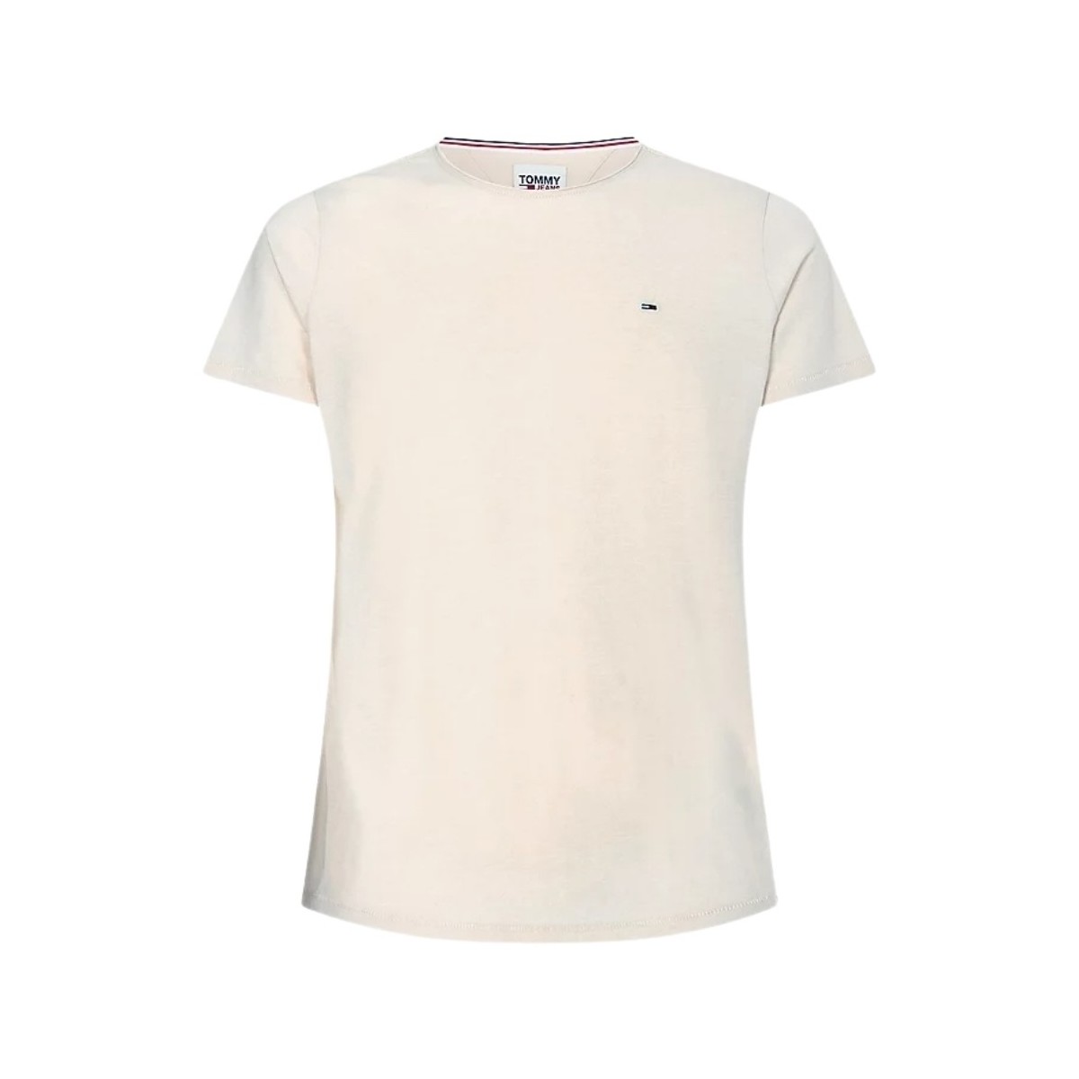 Vêtements Homme T-shirts & Polos Tommy Jeans T shirt  Ref 54042 ABI smooth stone Htr Beige