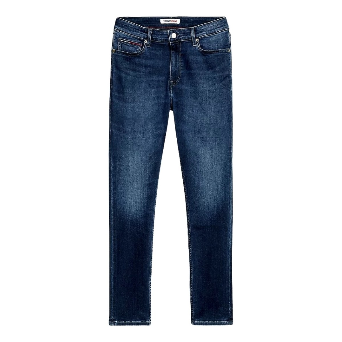 Vêtements Homme Jeans Tommy Jeans Jean slim  Ref 54044 1BJ Denim dark Bleu