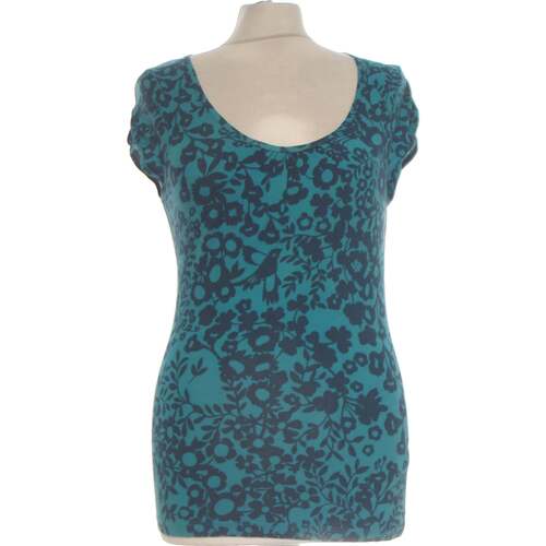 Vêtements Femme Sweat à Capuche H&M top manches courtes  36 - T1 - S Bleu Bleu