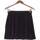 Vêtements Femme Jupes Atmosphere jupe courte  36 - T1 - S Noir Noir