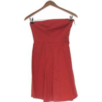 robe courte naf naf  robe courte  34 - t0 - xs rouge 