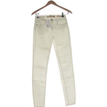 Vêtements Femme Jeans Zara jean slim femme  34 - T0 - XS Blanc Blanc