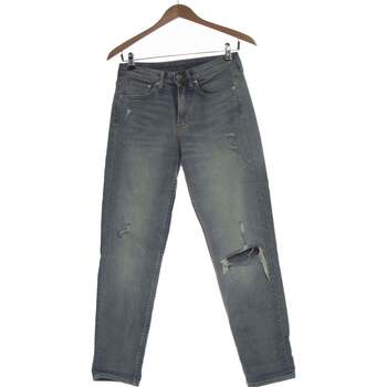 Vêtements Femme Jeans H&M jean met slim femme  34 - T0 - XS Bleu Bleu
