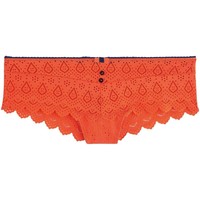 Sous-vêtements Femme Shorties & boxers Pommpoire Shorty tanga orange Magma Orange