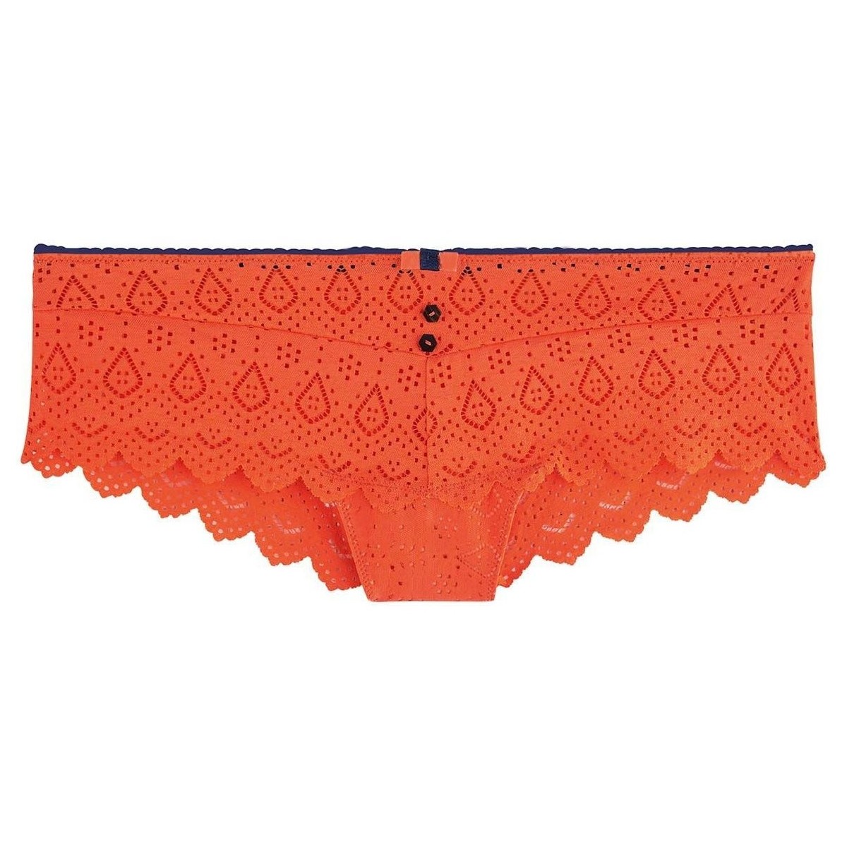 Sous-vêtements Femme Shorties & boxers Pomm'poire Shorty tanga orange Magma Orange