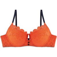 Sous-vêtements Femme Rembourrés Pommpoire Soutien-gorge ampliforme coque moulée orange Magma Orange