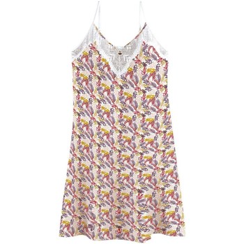 Vêtements Femme Pyjamas / Chemises de nuit Pomm'poire Nuisette multicolore Pile ou face blanc