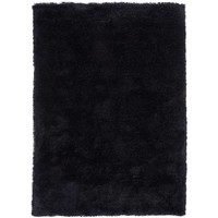 Maison & Déco Tapis Unamourdetapis Tapis shaggy poils long Sg Luxe Noir 80x140 cm Noir