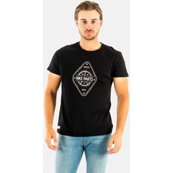 Vêtements Homme T-shirts manches courtes Daytona bikeparts black noir