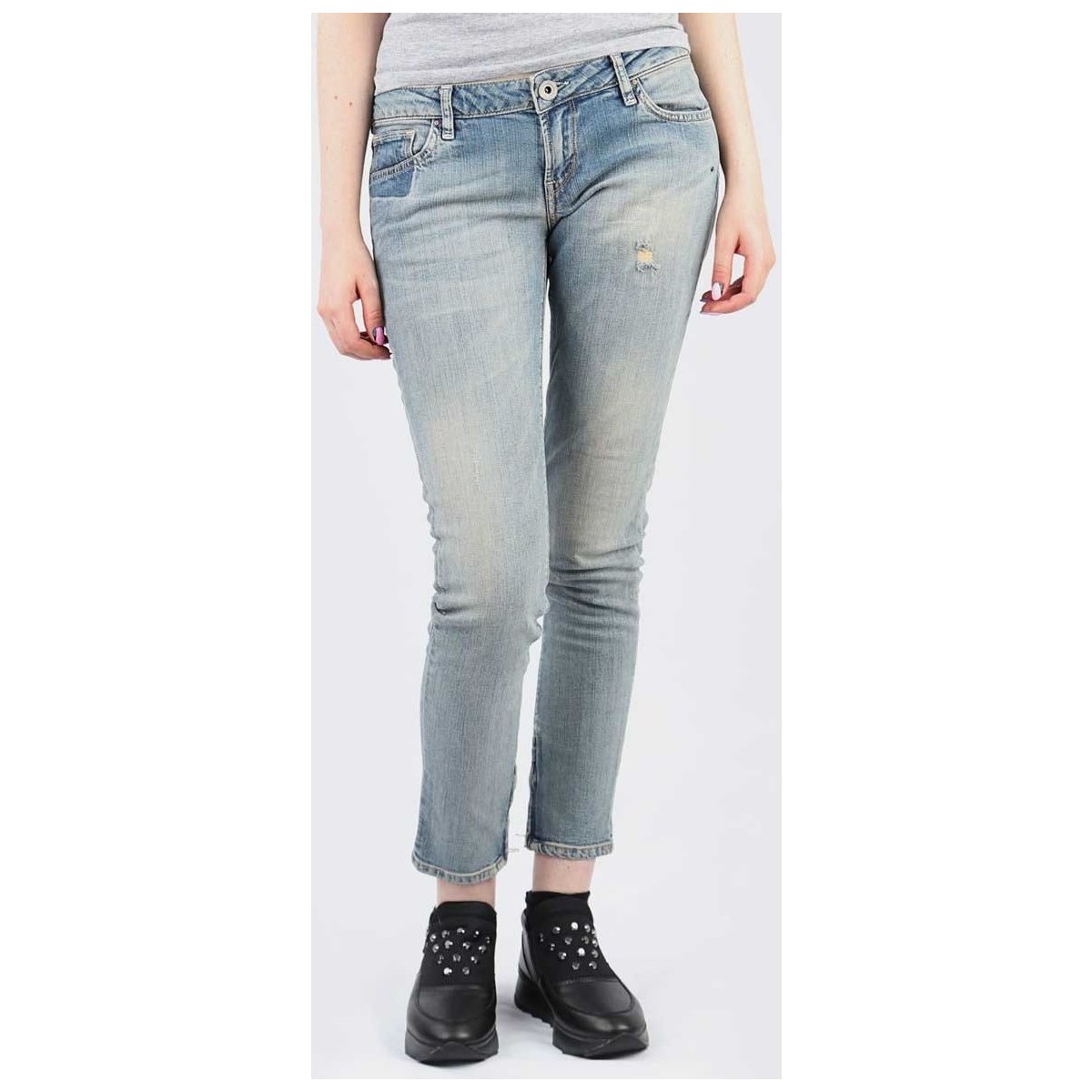 Vêtements Femme Jeans skinny Guess Beverly Skinny W22003D0HI0-LIFA Bleu