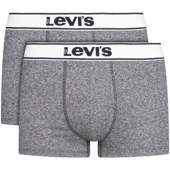 Sous-vêtements Homme Boxers Levi's Trunk 2 Pairs Briefs Gris