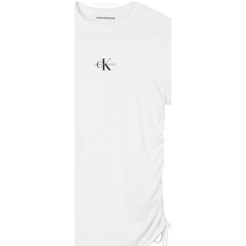 Vêtements Femme T-shirts manches courtes Calvin Klein Jeans T shirt  femme Ref 54100 YAF Bright white Blanc