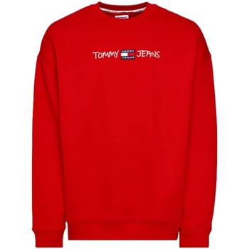 Sweat-shirt Tommy Jeans Sweat homme Ref 54050 XNL deep crimson rouge