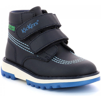 Chaussures Garçon con Boots Kickers Kickfun Bleu
